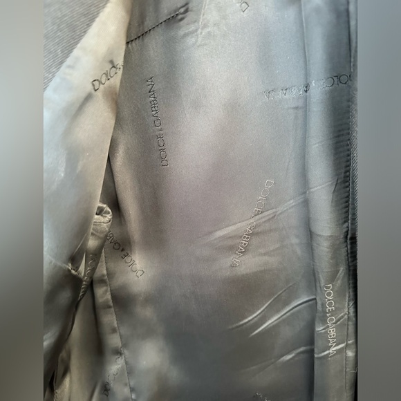 Dolce & Gabbana Black Blazer with Dolce & Gabbana Lining | Size 40 - Picture 3 of 7